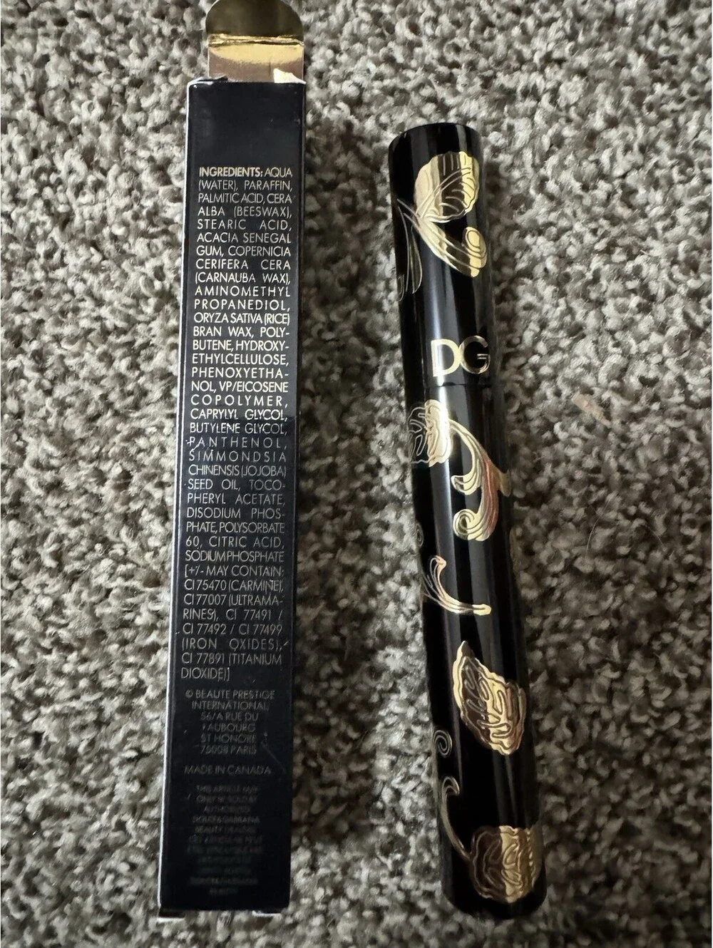 Dolce & Gabbana PassionEyes Mascara Nero Sicilia Black 6ml NEW D&G